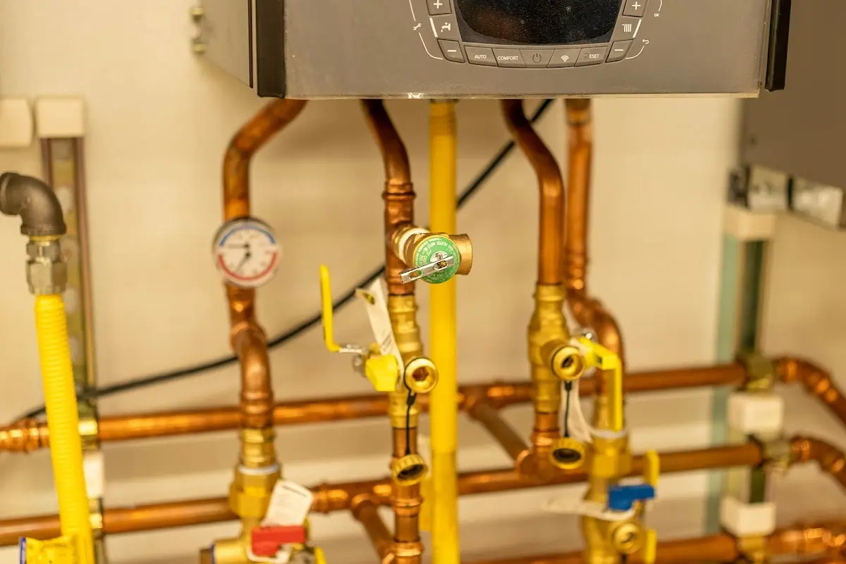 Licensed technician providing Emergency Plumbing for a homeowner in Pittsford